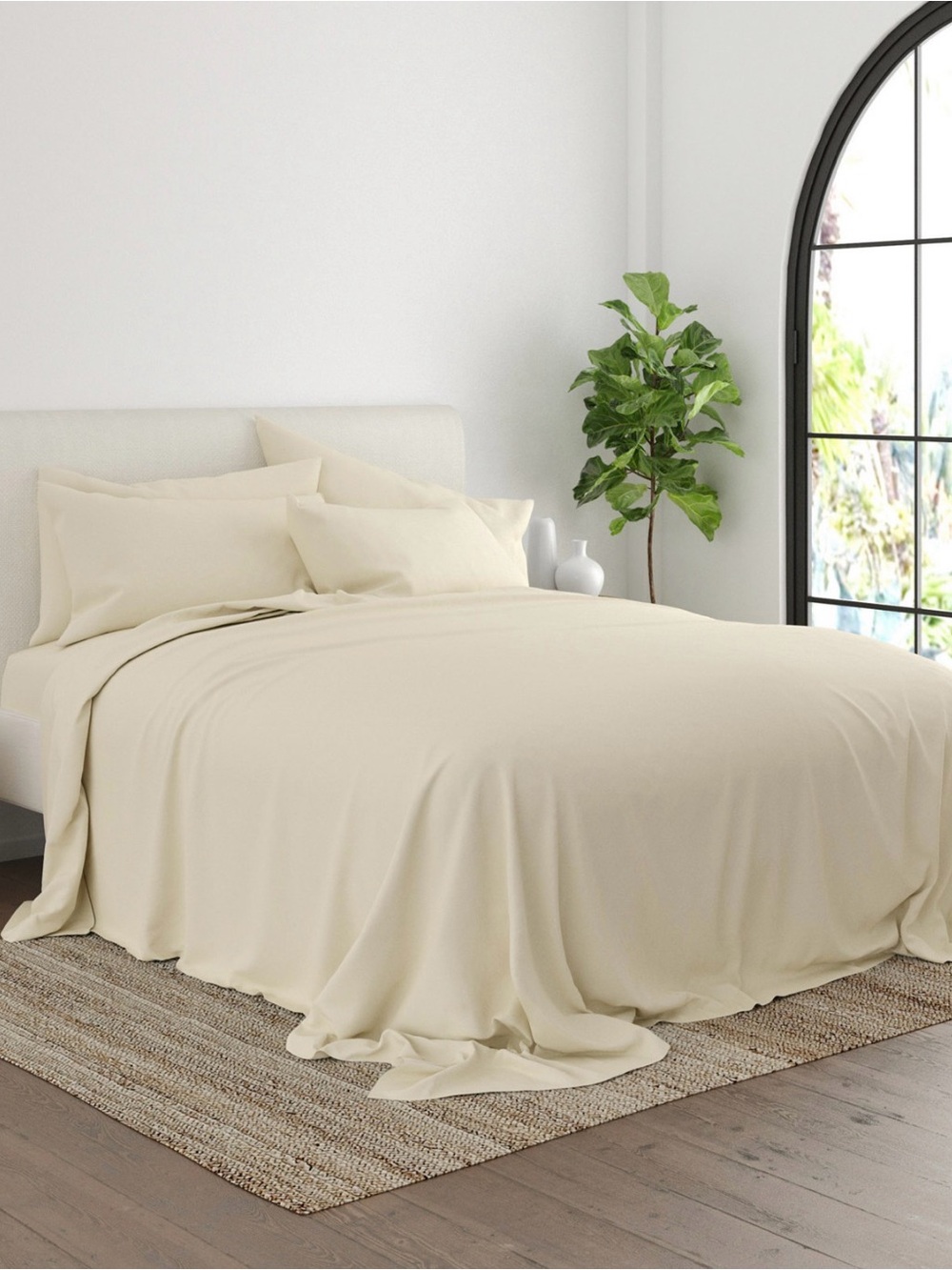 ienjoy Home PREMIUM Solids in Style 6-Pc. Sheet Set, King